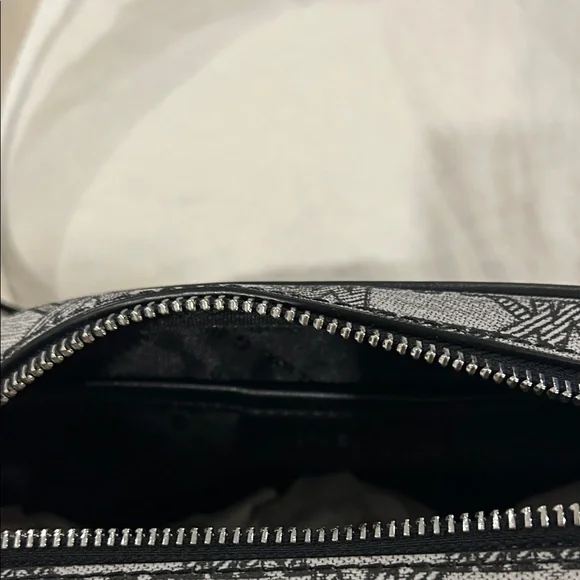 Michael Kors Monogram Black and Gray Belt Bag - Picture 4 of 5